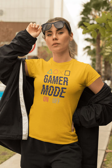 Gamer Mode On Off Special Gaming T Shirt for Men and Women