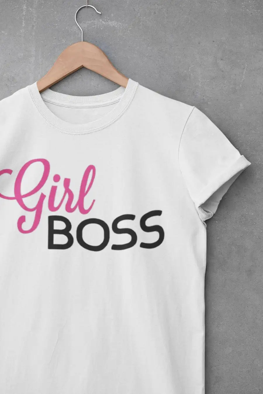 Girl Boss T Shirt for Women | Premium Design | Catch My Drift India - Catch My Drift India Clothing clothing, general, gym, made in india, shirt, t shirt, trending, tshirt
