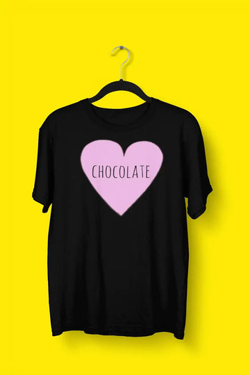 Heart Chocolate Exclusive T Shirt for Men and Women | Premium Design | Catch My Drift India