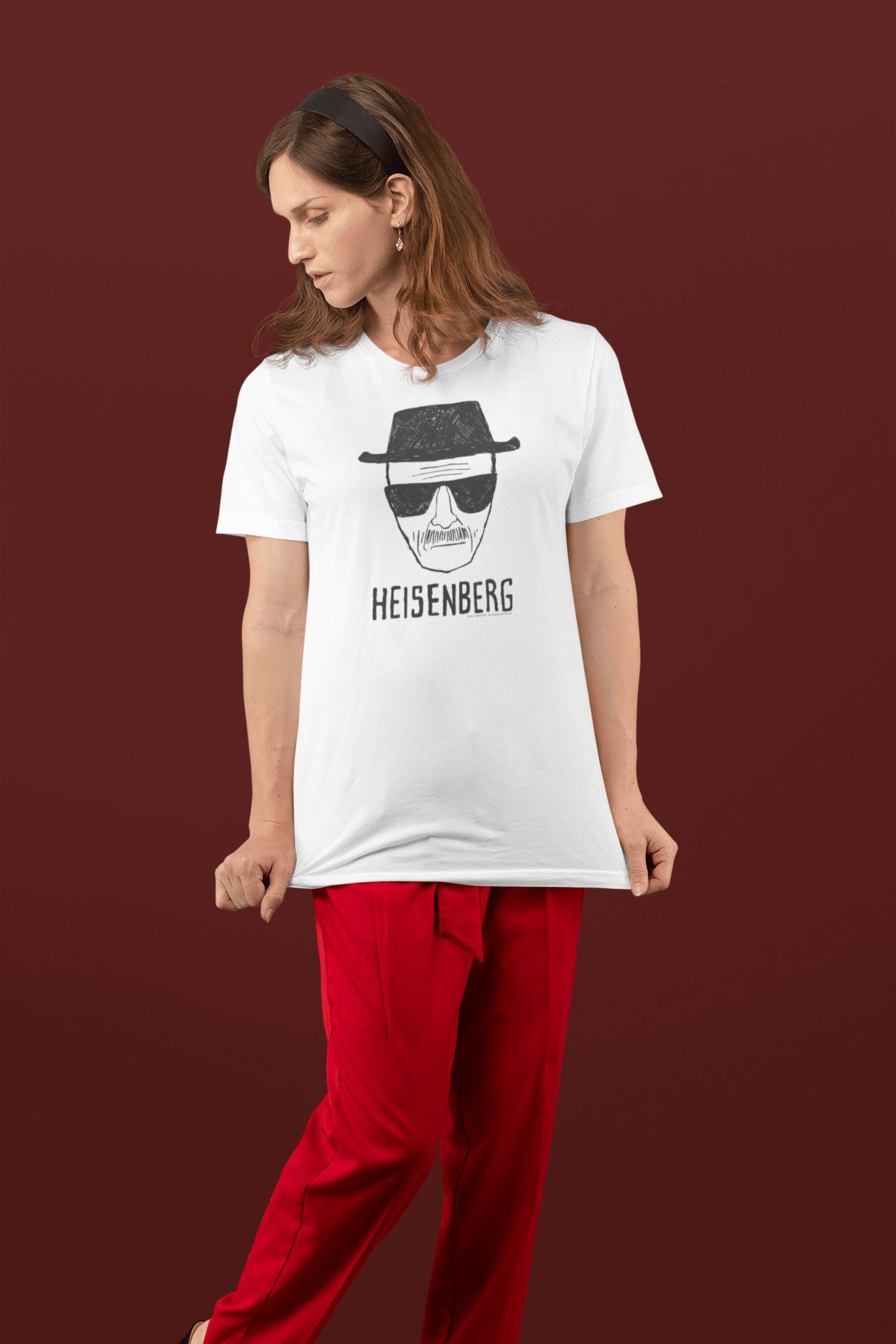Heisenberg Official Breaking Bad T Shirt for Men and Women | Premium Design | Catch My Drift India - Catch My Drift India  breaking bad, clothing, female, made in india, movies, shirt, t shir