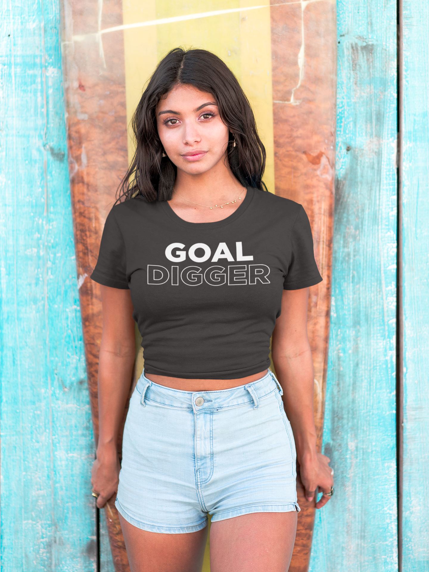 GOAL Digger Exclusive Black T Shirt for Men and Women freeshipping - Catch My Drift India
