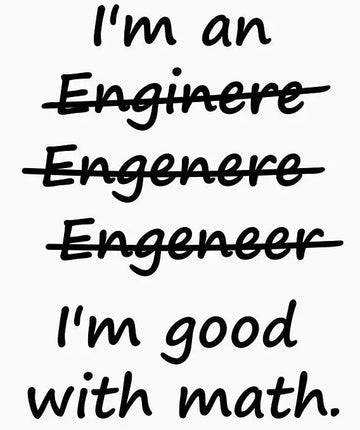 I am Good At Math Engineer T-Shirt For Men | Premium Design | Catch My Drift India