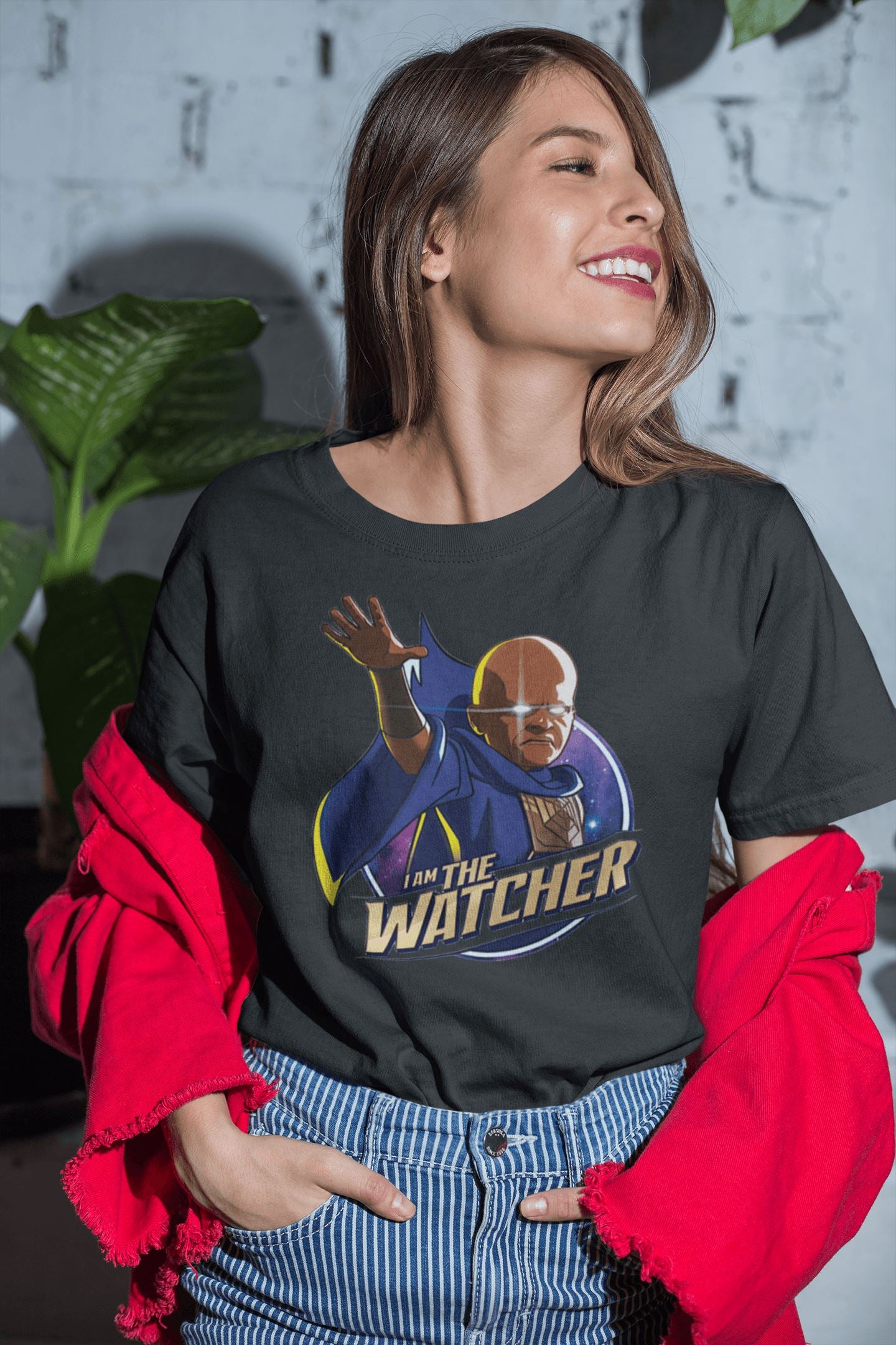 I am The Watcher What If Official T Shirt for Men and Women - Catch My Drift India  animated, anime, black, clothing, comics, made in india, marvel, movies, shirt, super, super heroes, superh