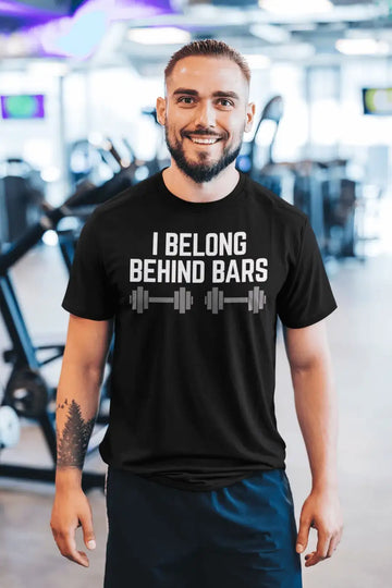 I Belong Behind Bars T Shirt for Men and Women | Premium Design | Catch My Drift India