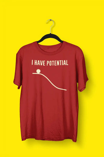 I Have Potential Engineer T Shirt for Men | Premium Design | Catch My Drift India