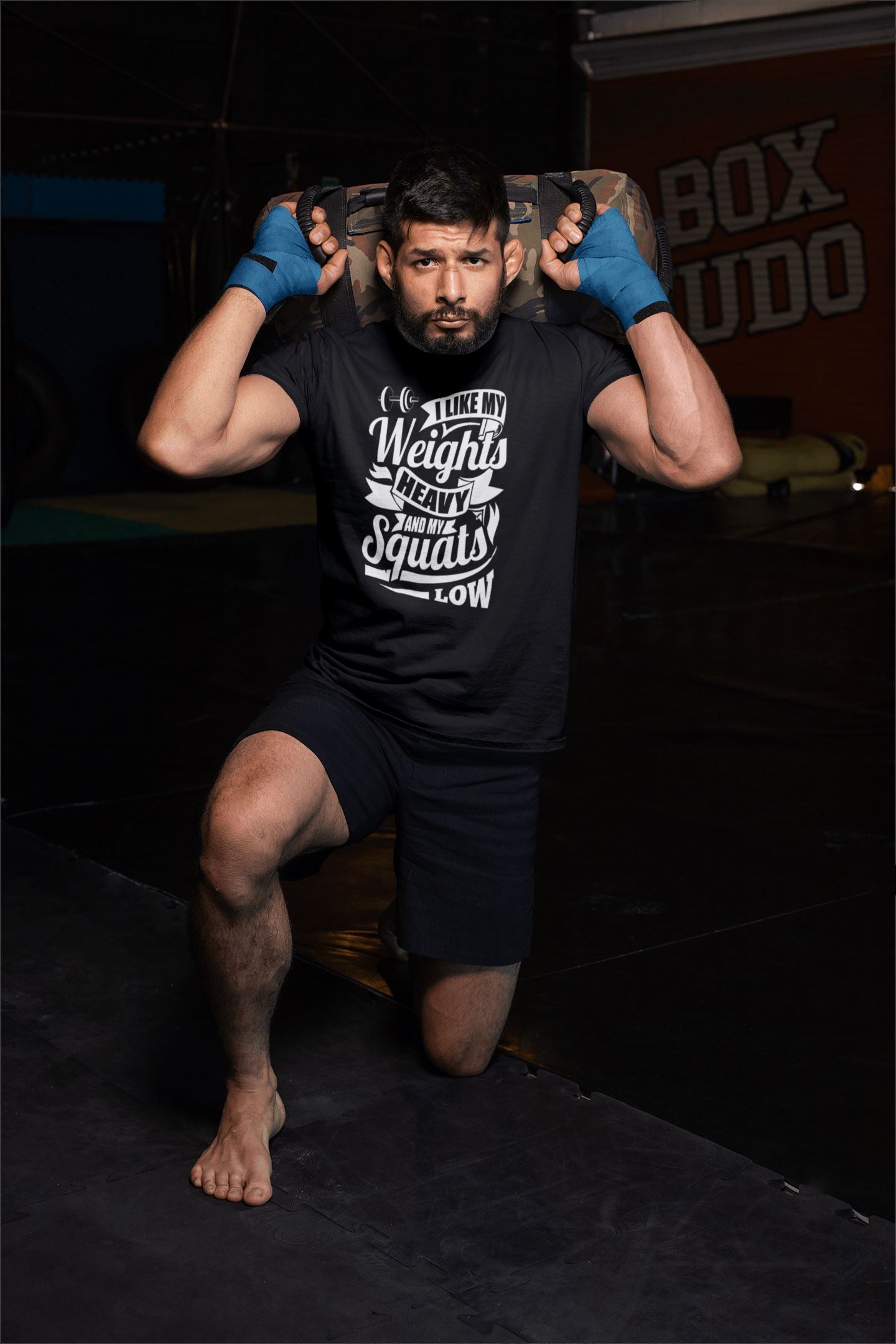 I Like My Weights Heavy and My Squats Low Exclusive T Shirt for Men and Women - Catch My Drift India  black, clothing, exercise, female, fitness, general, gym, made in india, shirt, t shirt, 