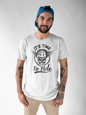 It's Time to Ride Exclusive Rowdy T Shirt for Men