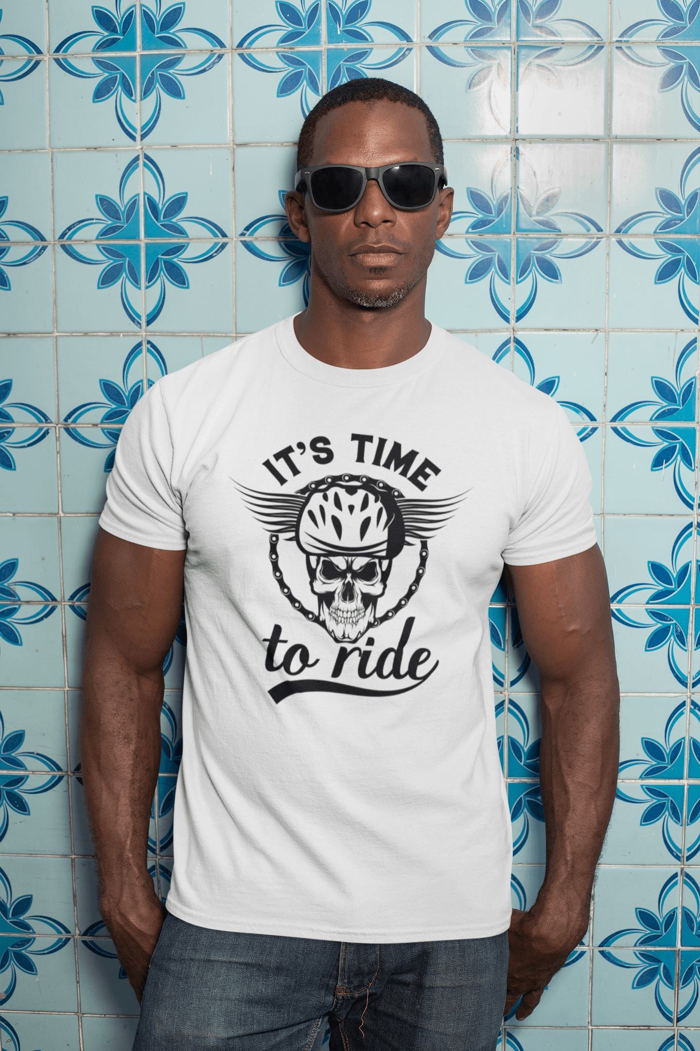 It's Time to Ride Exclusive Rowdy T Shirt for Men freeshipping