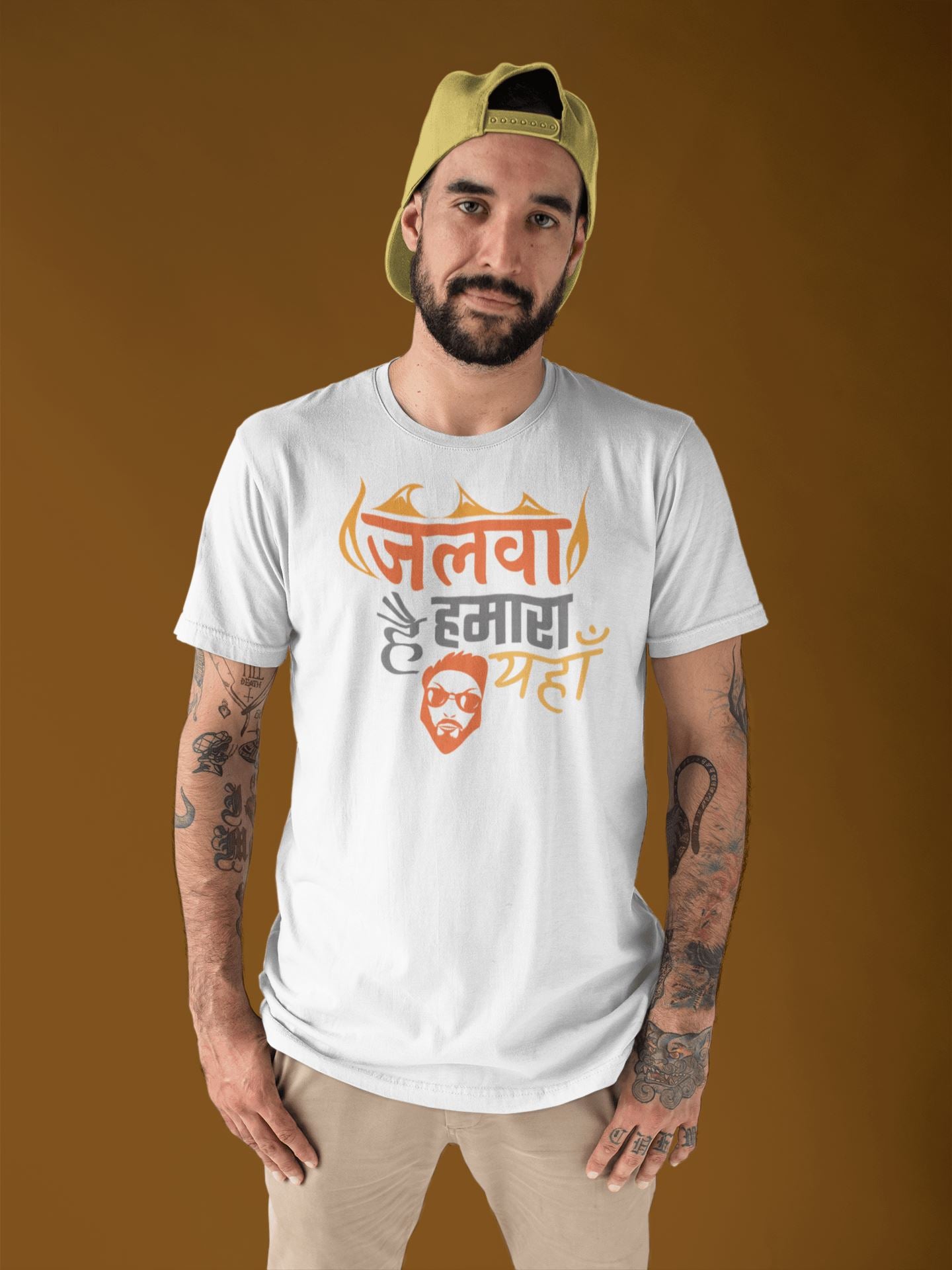 Jalwa Hai Hamara Yahan Funky Swag T Shirt for Men - Catch My Drift India  clothing, made in india, shirt, swag, t shirt, trending, white