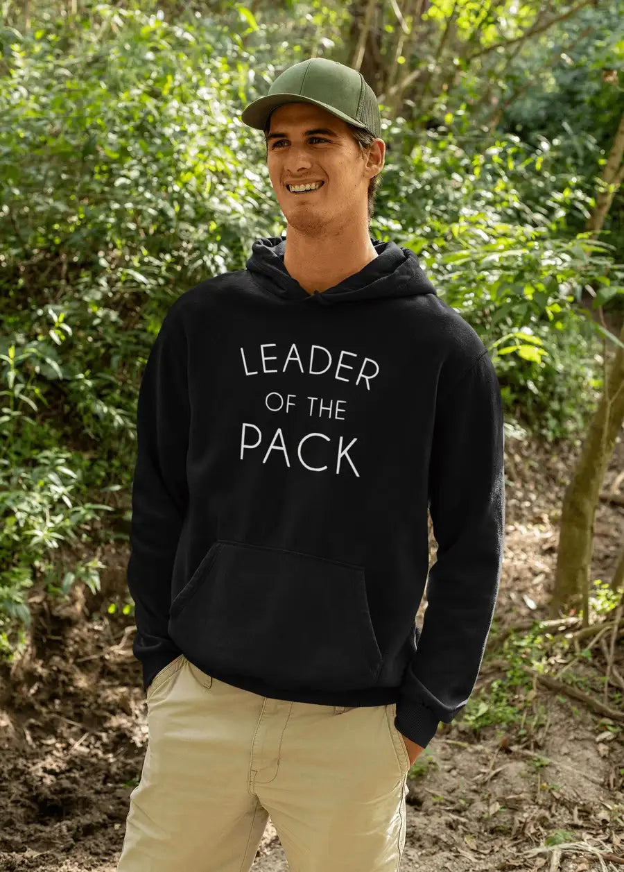 Leader of the Pack Black Unisex Hoodie | Premium Design | Catch My Drift India - Catch My Drift India Clothing general, gym, hoodie, jacket, winter