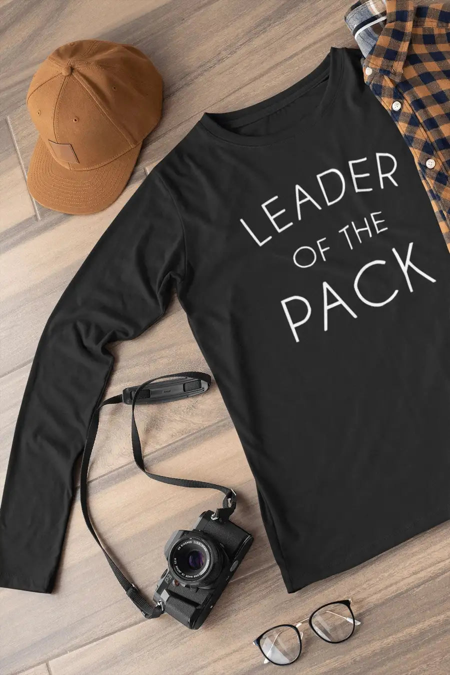 Leader of the Pack Full Sleeves T Shirt | Premium Design | Catch My Drift India - Catch My Drift India Clothing full sleeves, general, gym, trending