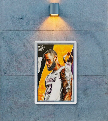 "Lebron Lakers Regime" Poster | Premium Design | Catch My Drift India - Catch My Drift India Posters basketball posters, posters