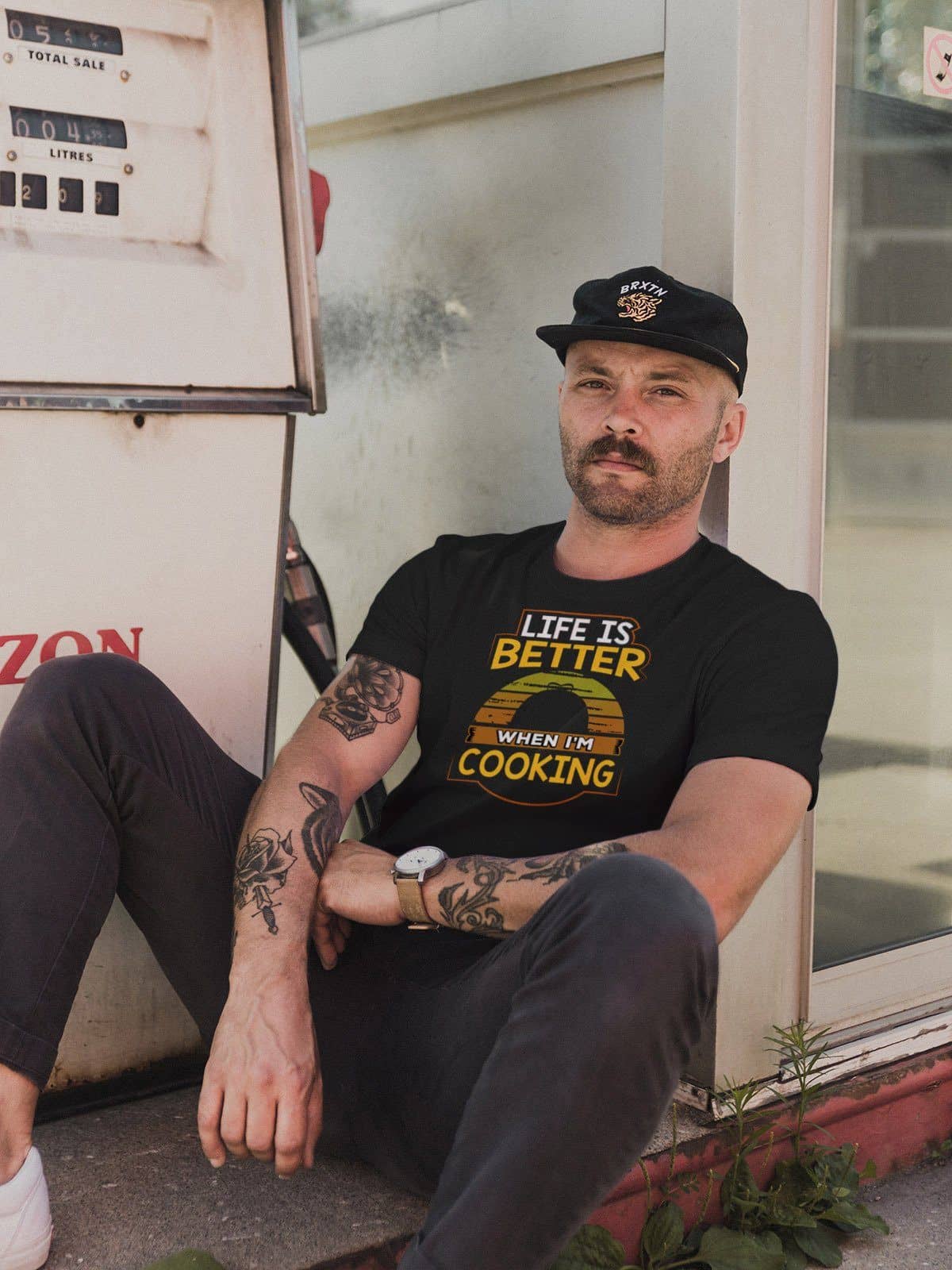 Life is Better When I am Cooking Exclusive T Shirt for Cooking Enthusiasts - Catch My Drift India  black, clothing, female, general, made in india, shirt, t shirt, trending, tshirt