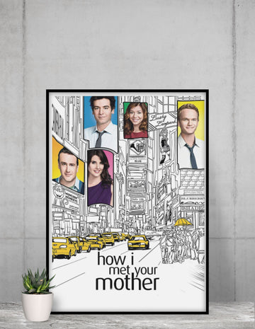 How I Met Your Mother Exclusive Framed Wall Poster Printrove 