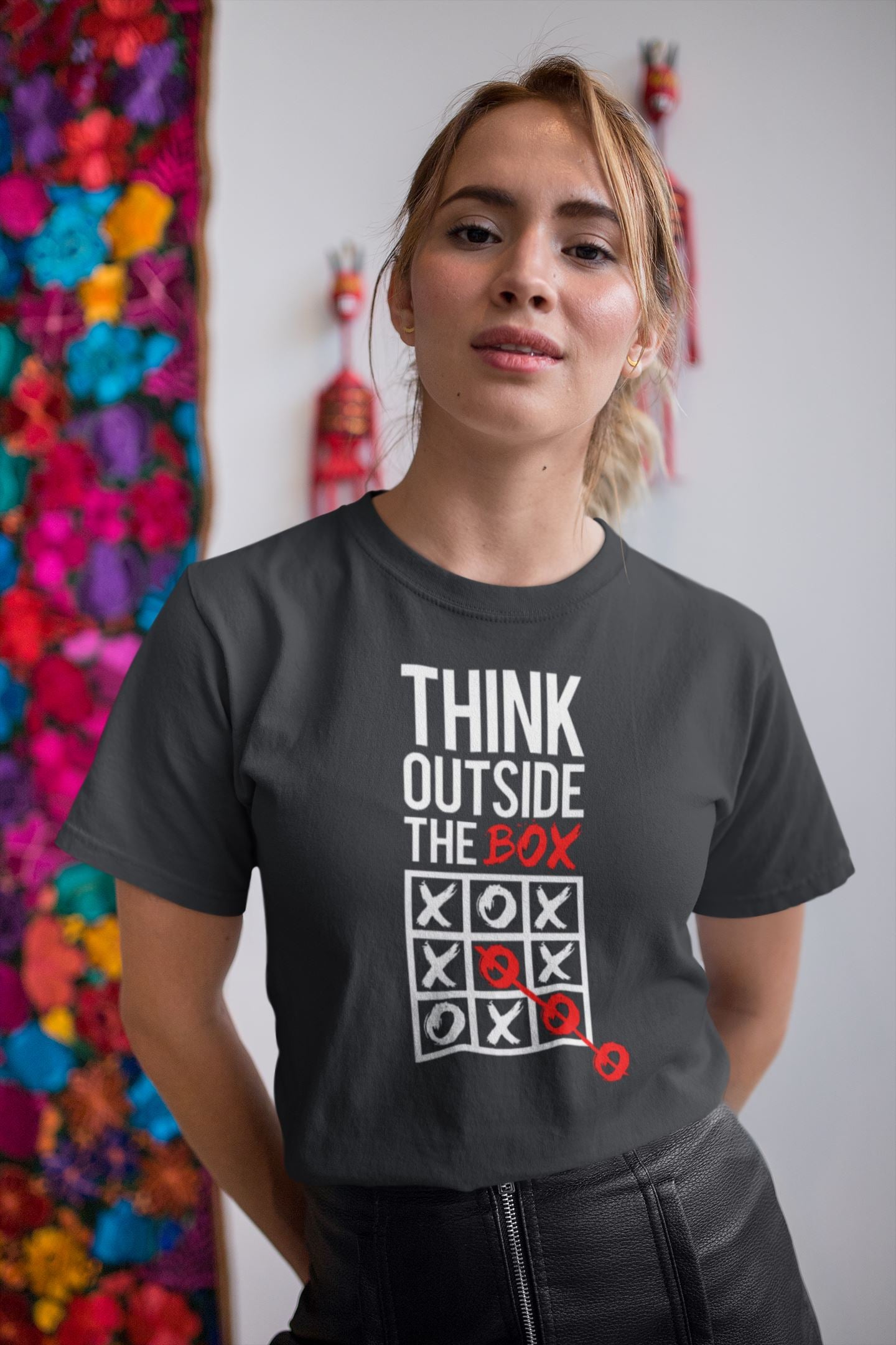 Think Outside the Box Exclusive T Shirt for Men and Women freeshipping - Catch My Drift India