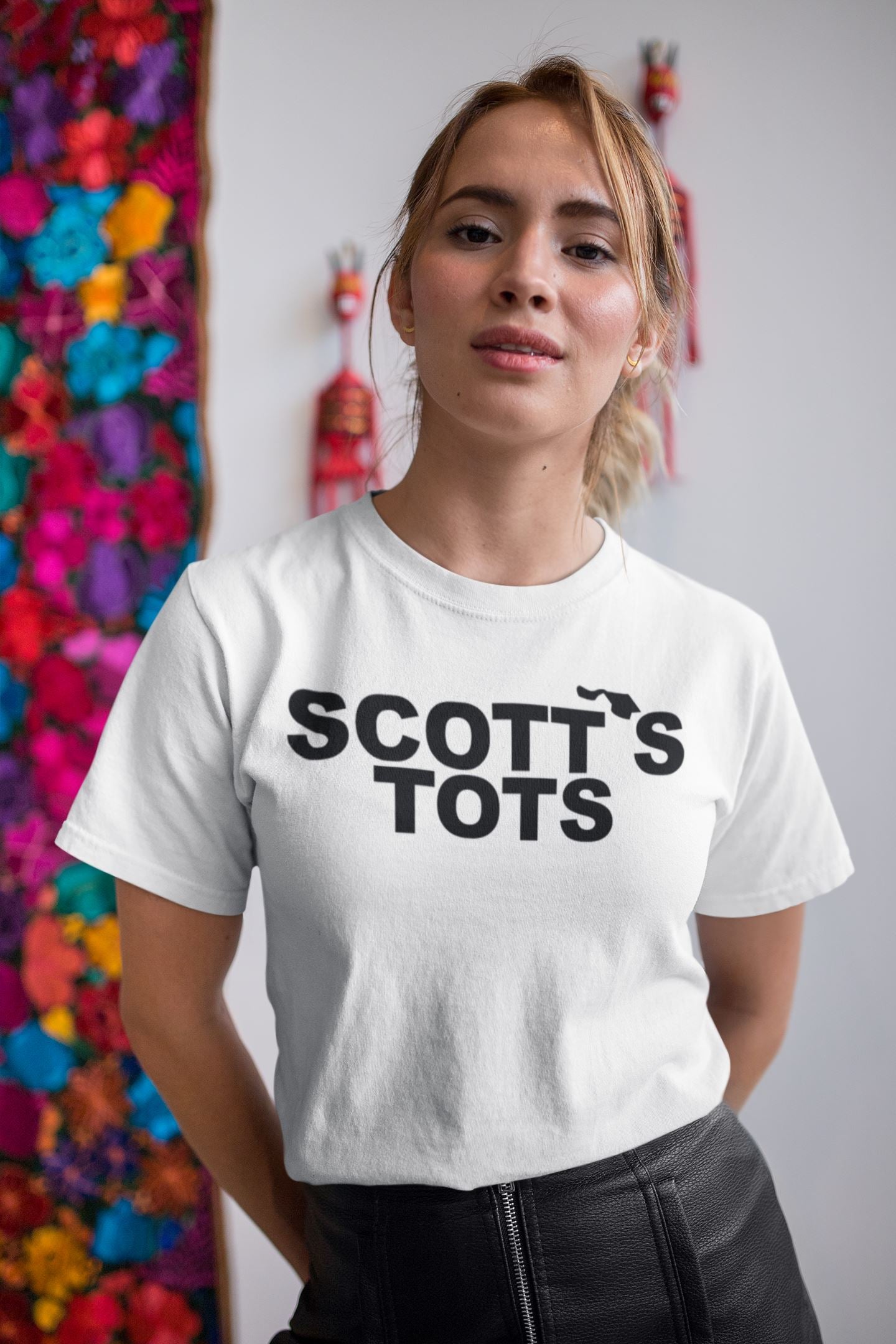 Scott's Tots Official White T Shirt for Men and Women freeshipping - Catch My Drift India