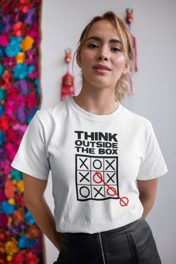 Think Outside the Box Exclusive T Shirt for Men and Women