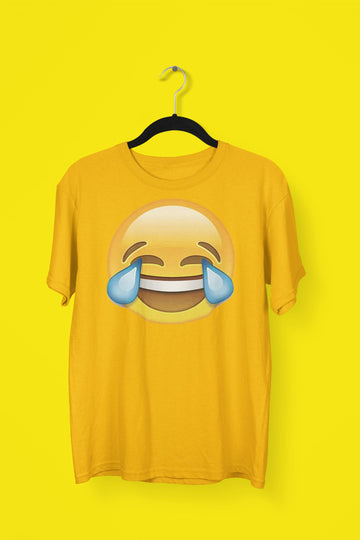 ROFL Emoji Funny T Shirt for Men and Women