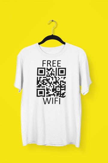 Free Wifi Funny Prank T Shirt for Men and Women freeshipping - Catch My Drift India