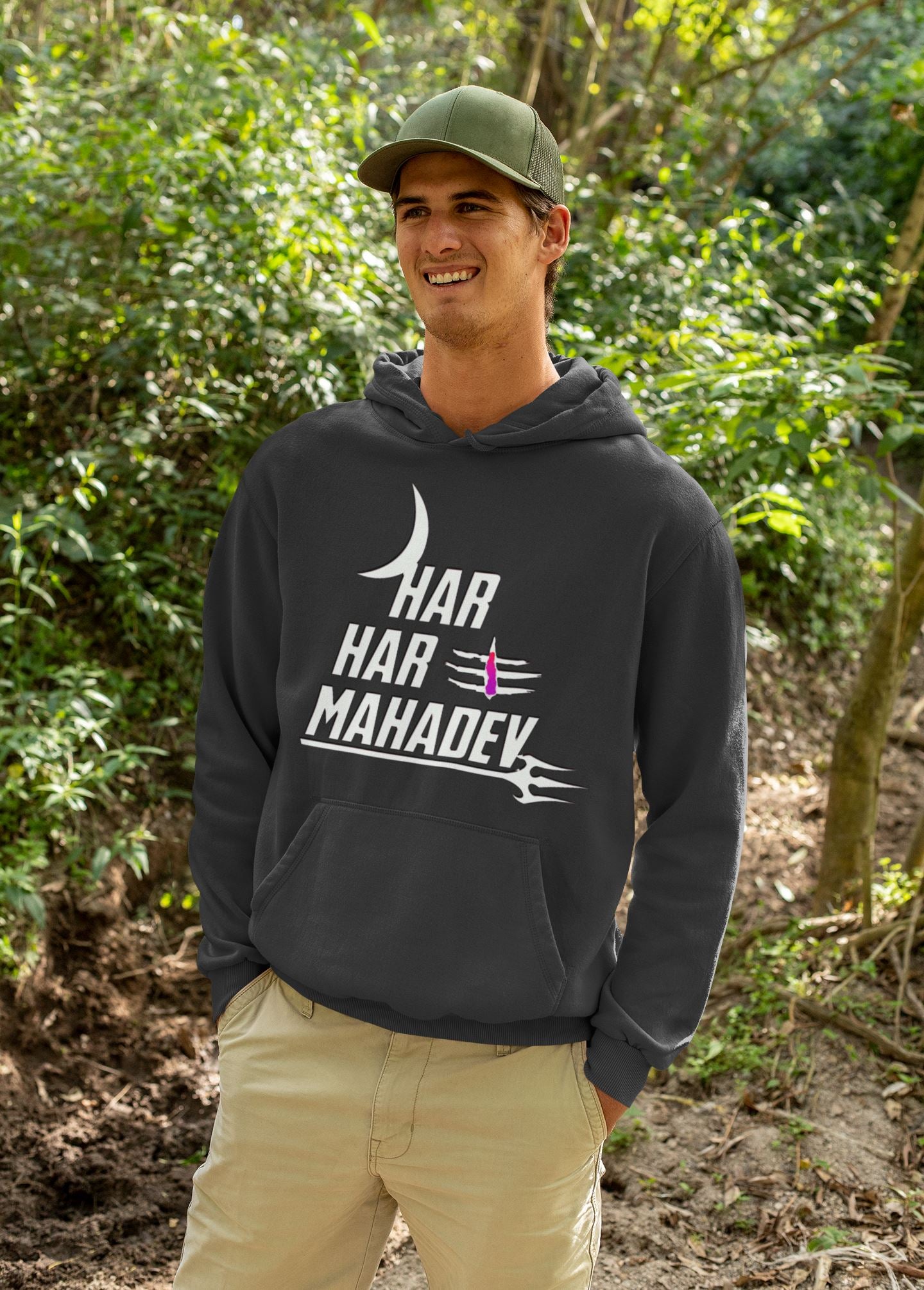 Har Har Mahadev Special Devotional Hoodie for Men and Women freeshipping - Catch My Drift India