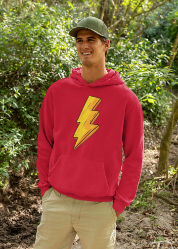 Flash Lightning Logo Official Red Hoodie for Men and Women freeshipping - Catch My Drift India