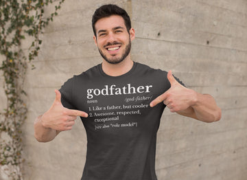 Godfather Definition Exclusive Black T Shirt for Men