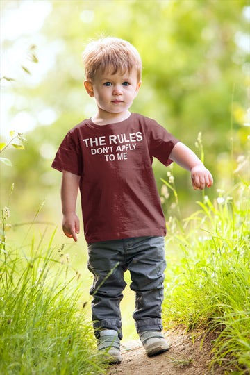 The Rules Don't Apply to Me Exclusive Family T Shirt for Baby Boy and Girl freeshipping - Catch My Drift India