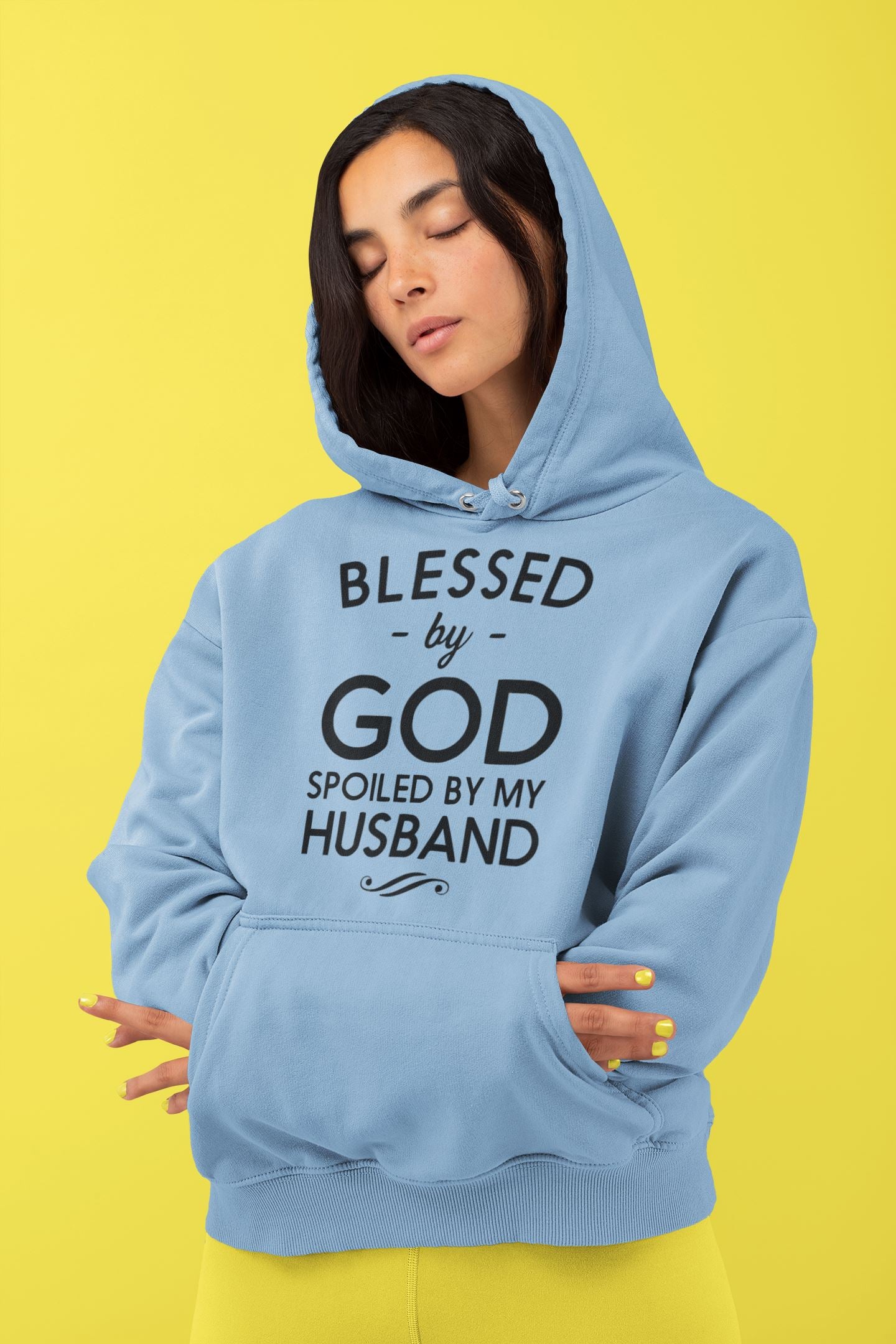 Spoiled By My Husband Hoodie - Clearance freeshipping - Catch My Drift India