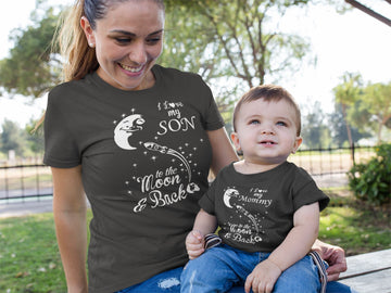 I Love My Son to the Moon and Back Special Family T Shirt for Men and Women