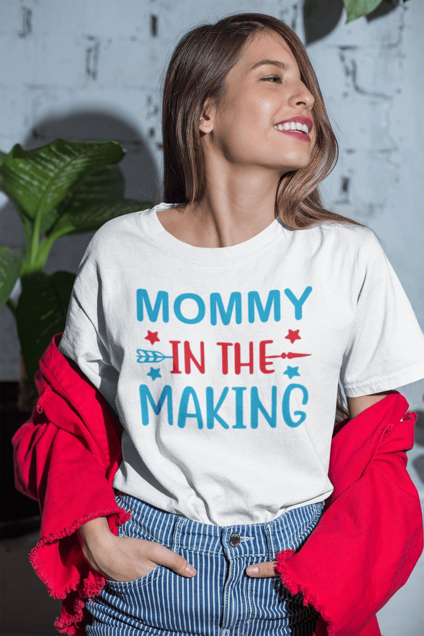 Mommy in the Making Special T Shirt for Women - Catch My Drift India  black, clothing, female, made in india, mom, mother, parents, shirt, t shirt, tshirt, white