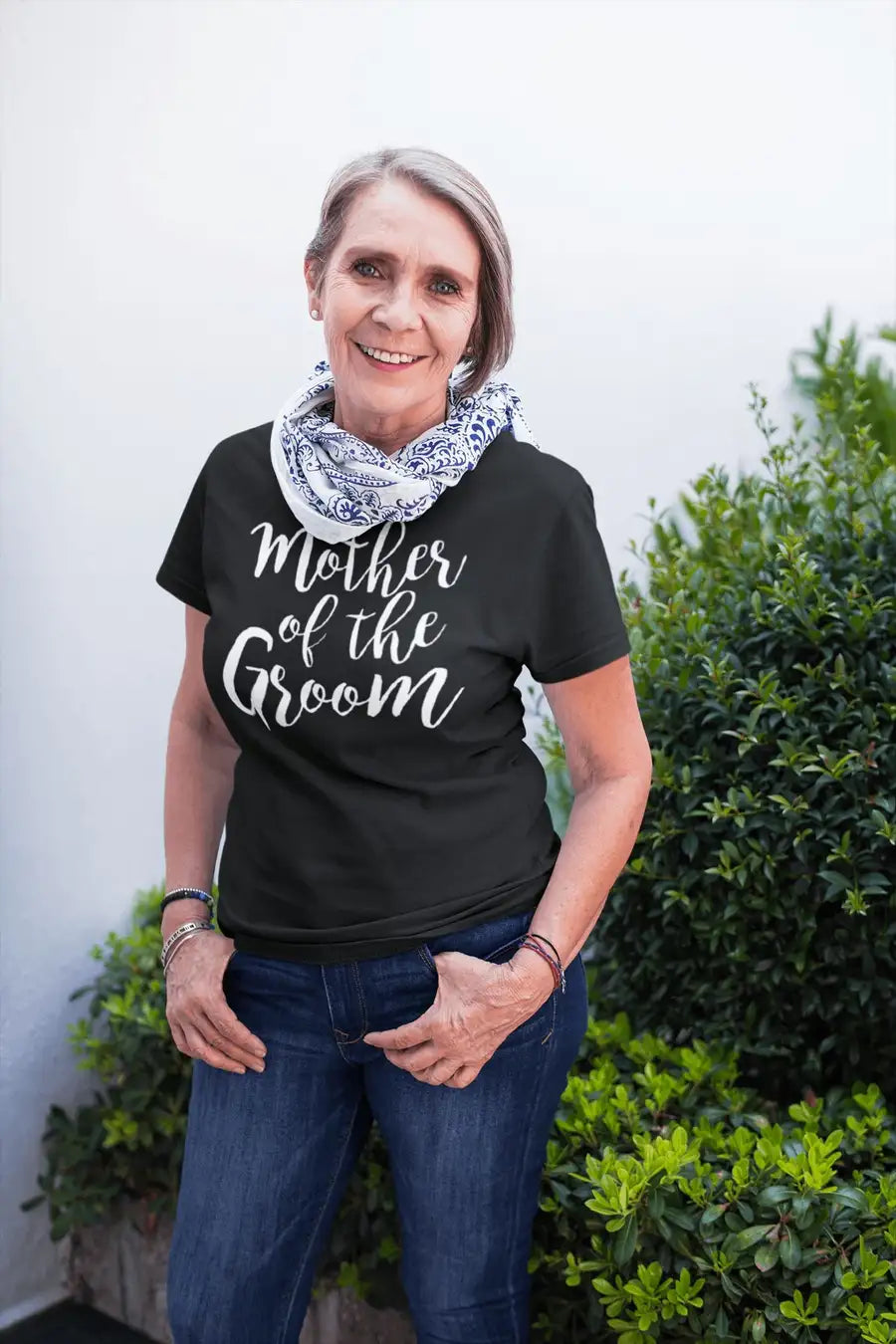 Mother of the Groom Black T Shirt for Women | Premium Design | Catch My Drift India - Catch My Drift India Clothing black, clothing, female, made in india, shirt, t shirt, tshirt, wedding