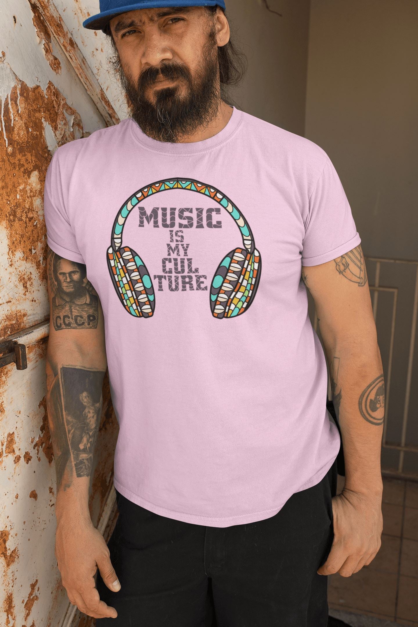 Music is my Culture Supreme T Shirt for Men and Women - Catch My Drift India  clothing, general, gym, made in india, music, shirt, t shirt, trending, tshirt, white