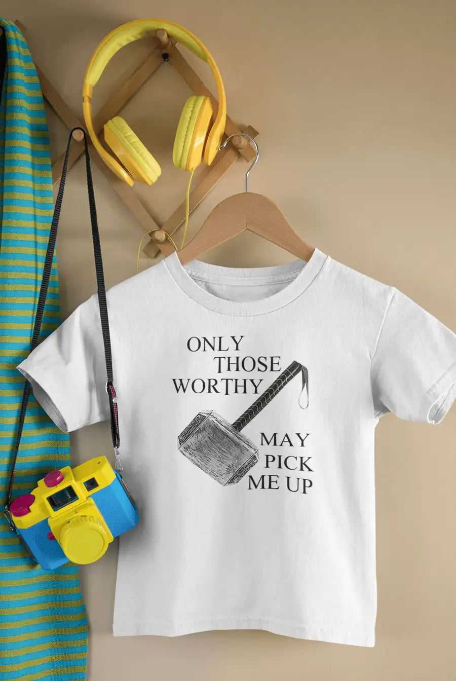 Only Worthy May Pick Me Up Funny T Shirt for New Babies | Premium Design | Catch My Drift India - Catch My Drift India Clothing babies, baby, kids, onesie, onesies, toddlers