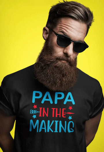 Papa in the Making Exclusive T Shirt for Men | Premium Design | Catch My Drift India - Catch My Drift India Clothing black, clothing, dad, father, made in india, parents, shirt, t shirt, tren