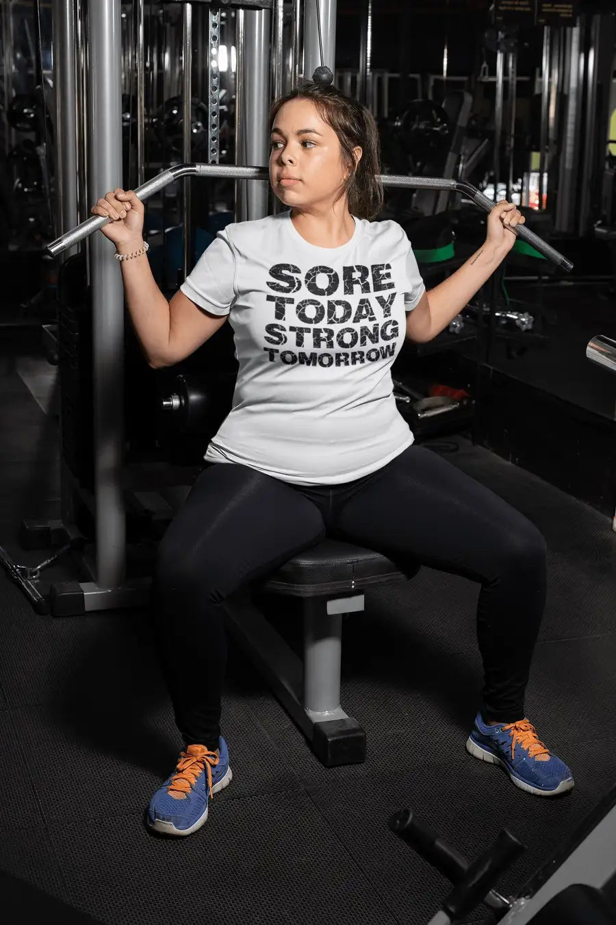 Sore Today Strong Tomorrow Cracked Design for Men and Women | Premium Design | Catch My Drift India - Catch My Drift India Clothing clothing, general, gym, made in india, shirt, t shirt, tren