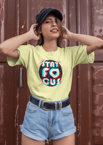 Stay Focus Supreme T Shirt for Men and Women