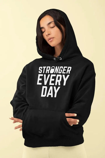 Stronger Everyday Hoodie for Men and Women | Premium Design | Catch My Drift India