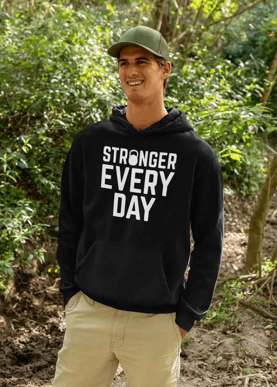Stronger Everyday Hoodie for Men and Women | Premium Design | Catch My Drift India - Catch My Drift India Clothing general, gym, hoodie, hoodies, jacket, winter
