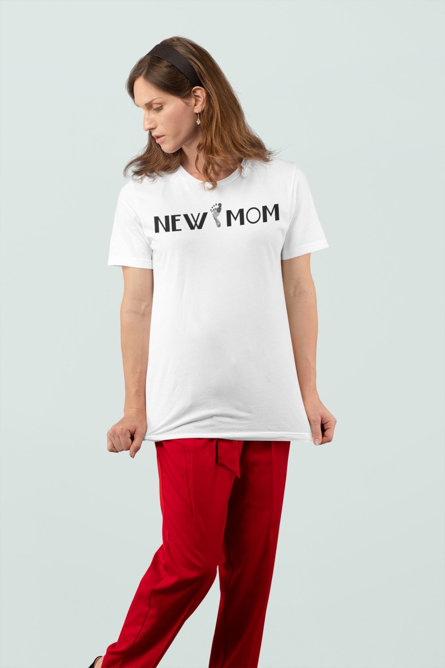 New Mom Special White T Shirt for Women freeshipping - Catch My Drift India