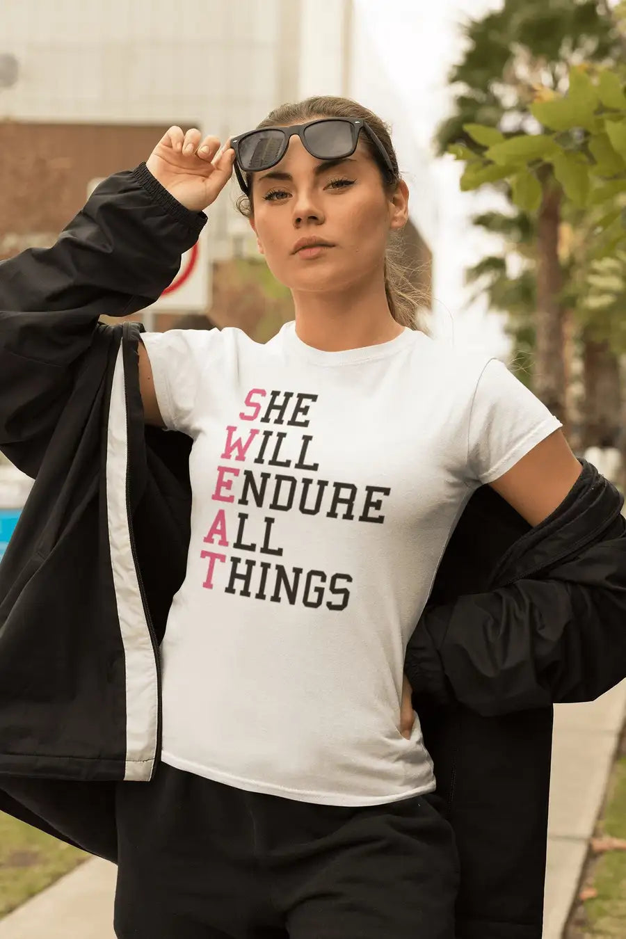 SWEAT Definition Exclusive T Shirt for Women | Premium Design | Catch My Drift India - Catch My Drift India Clothing clothing, general, gym, made in india, shirt, t shirt, trending, tshirt