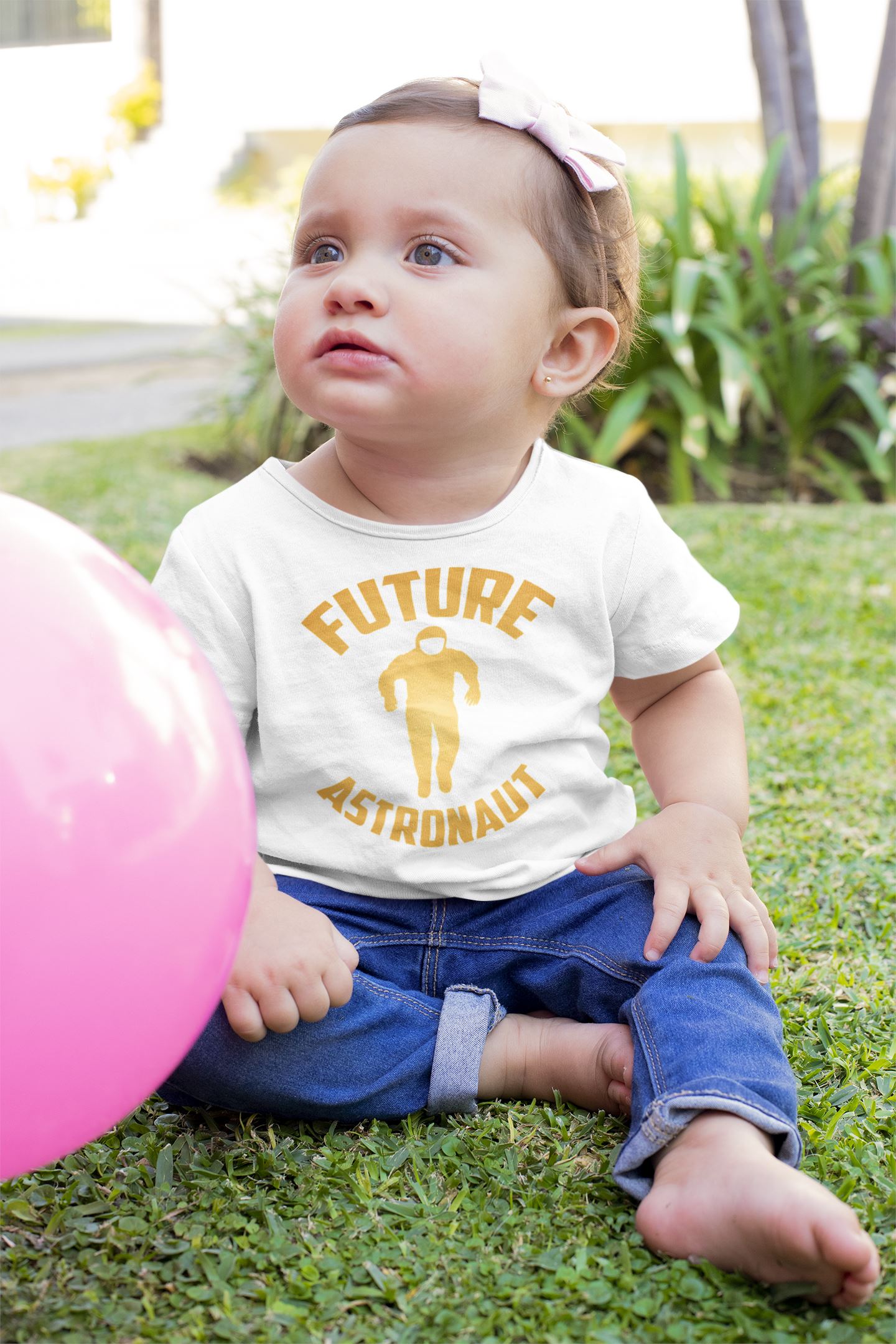 Future Astronaut Special White and Maroon T Shirt for Babies freeshipping - Catch My Drift India