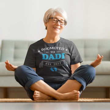 Promoted to Dadi Est. 2022 Special T Shirt for Women freeshipping - Catch My Drift India