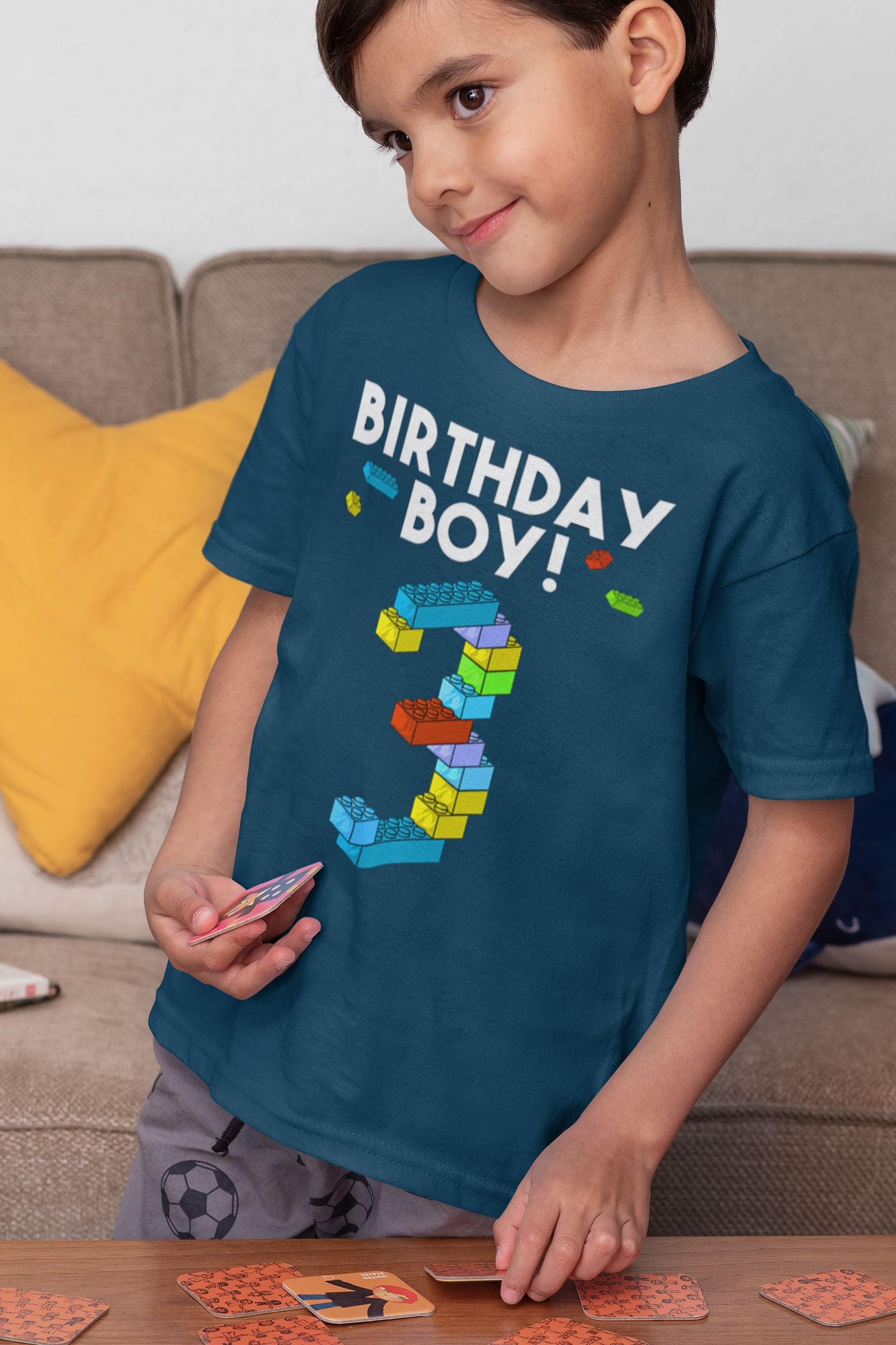 Birthday Boy 3 Exclusive Birthday T Shirt for 3 Year Old Baby Boy freeshipping - Catch My Drift India