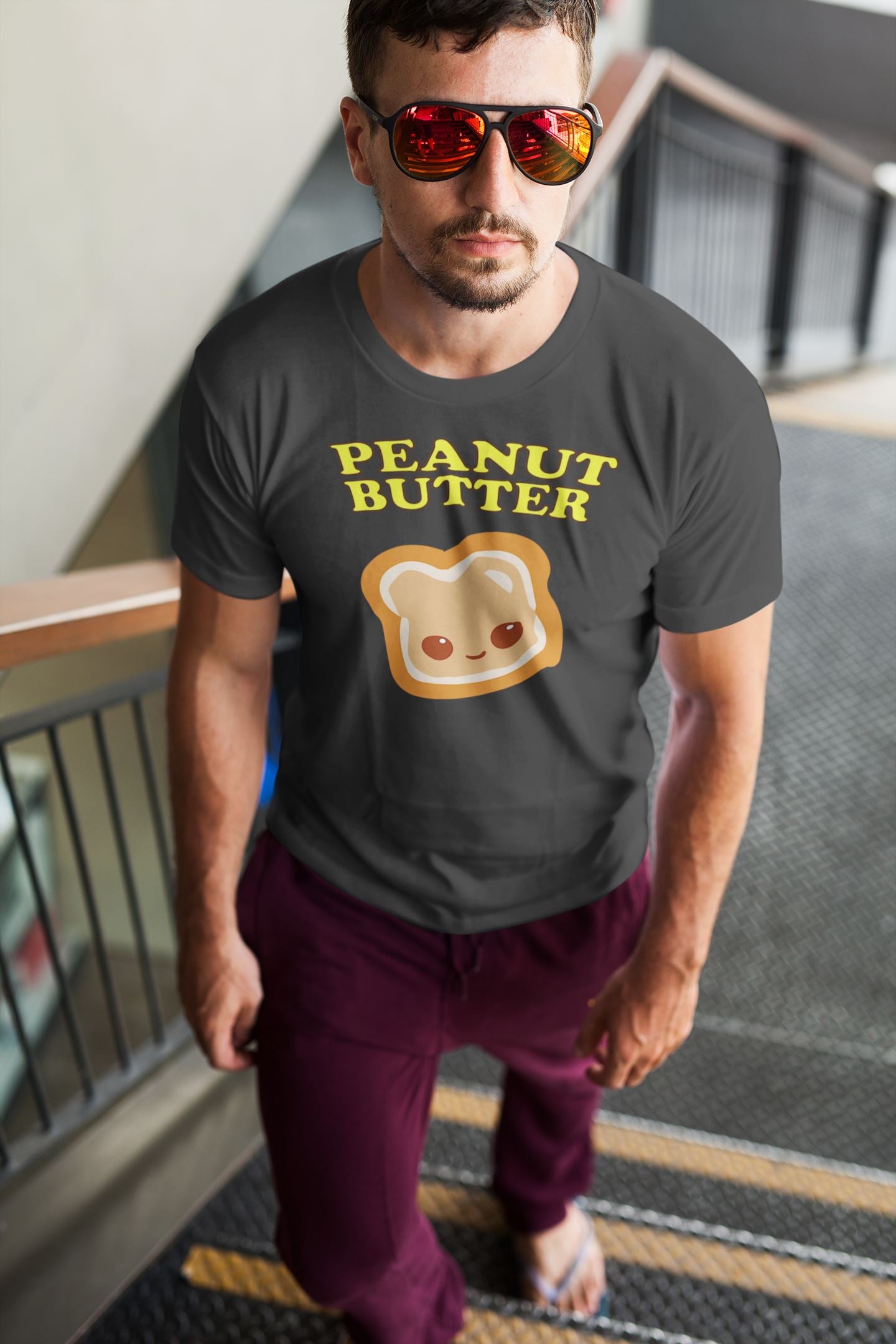 "Peanut Butter" Matching Couple and Friends T Shirt for Men and Women freeshipping - Catch My Drift India