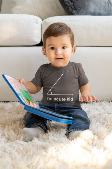 i'm Acute Kid Funny T Shirt for Baby Boy and Girl