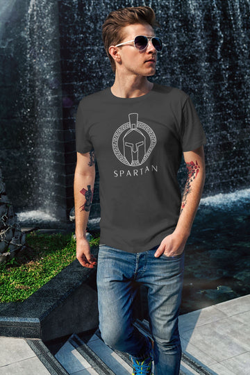 Spartan This is Sparta Exclusive Black T Shirt for Men