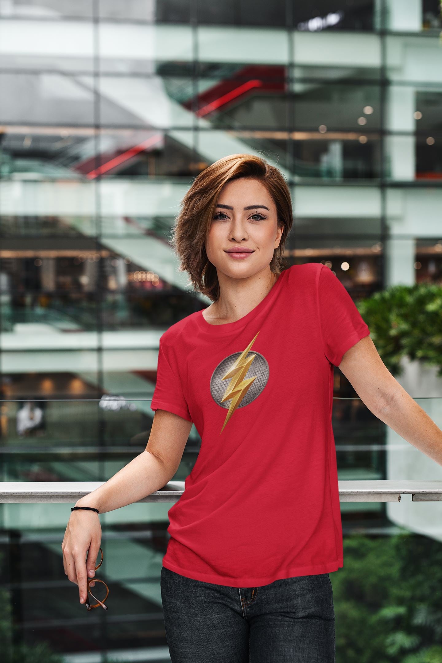 The Flash Official Logo Red T Shirt for Men and Women freeshipping - Catch My Drift India