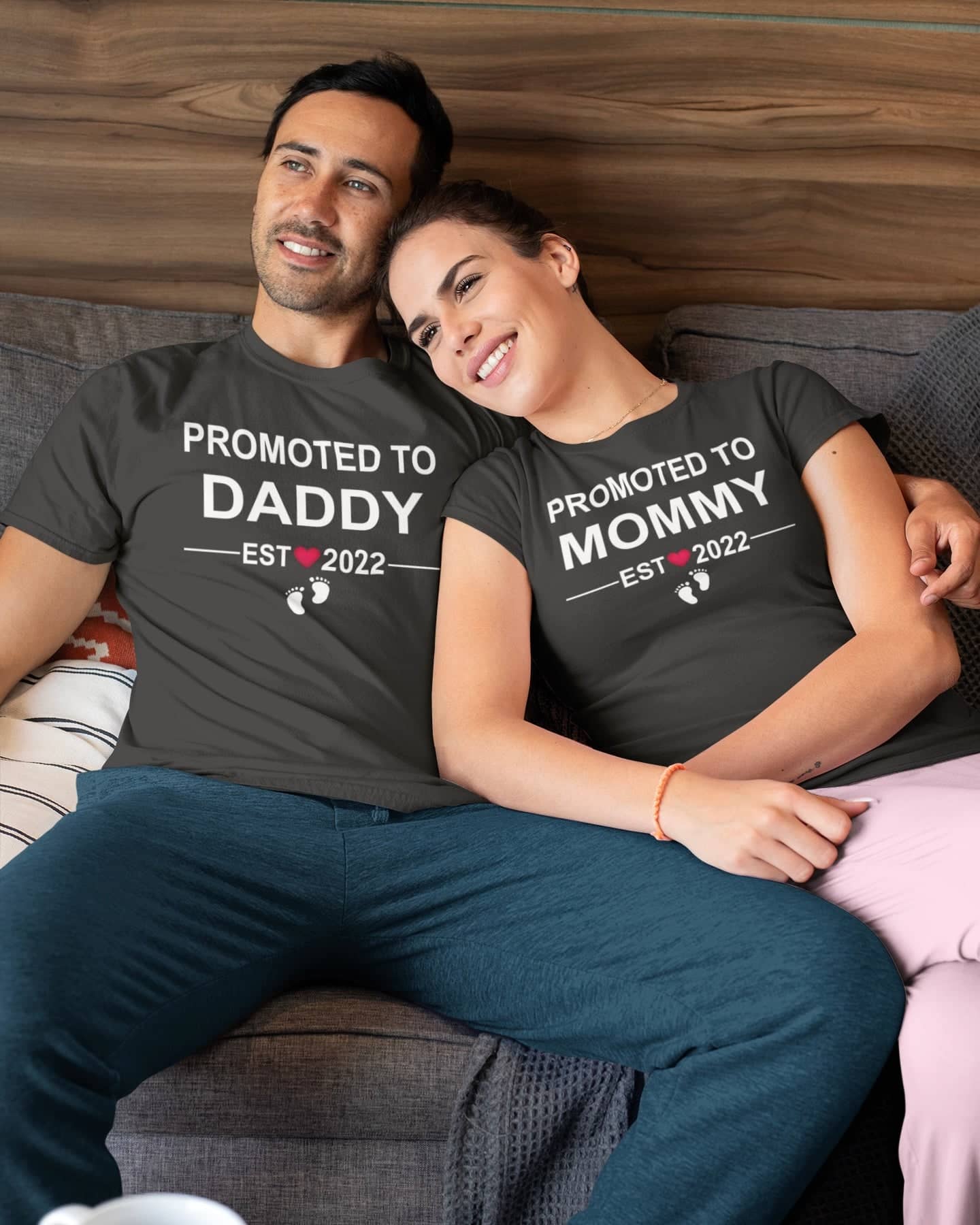 Promoted to Mommy Est. 2022 Special T Shirt for Women freeshipping - Catch My Drift India