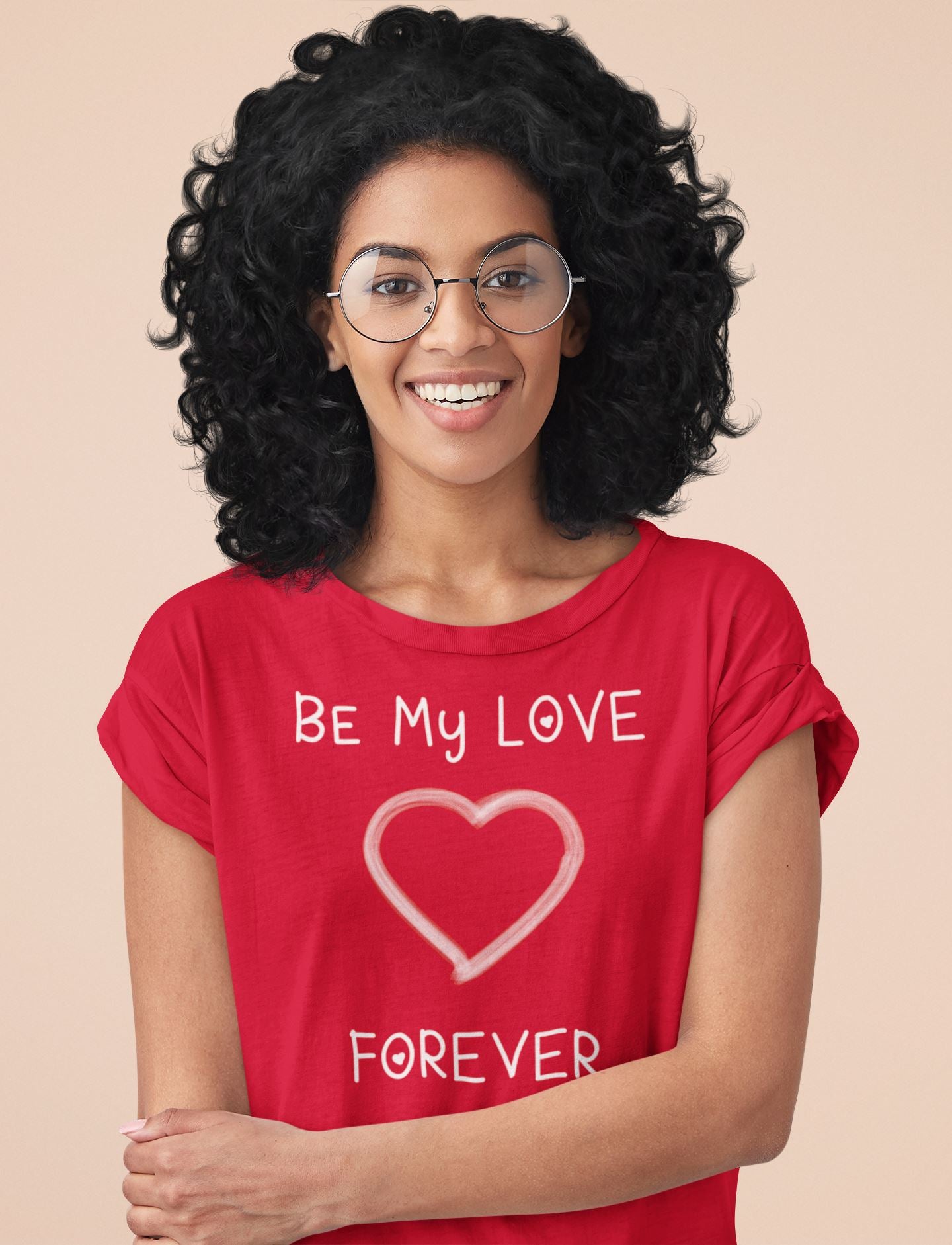 Be My Love Forever Matching Couple T Shirt for Women freeshipping - Catch My Drift India