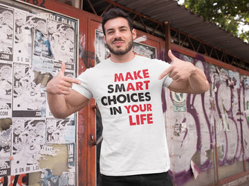 Make Art Your Life Special White T Shirt for Men and Women